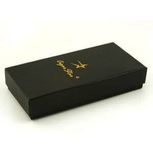 Brown Genuine Leather 3 Cigar Case