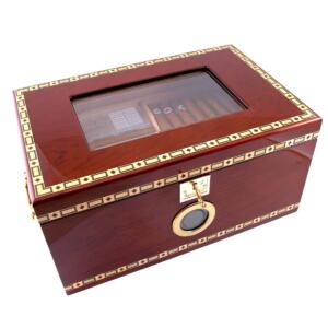 Glass top cigar humidor -Limited edition