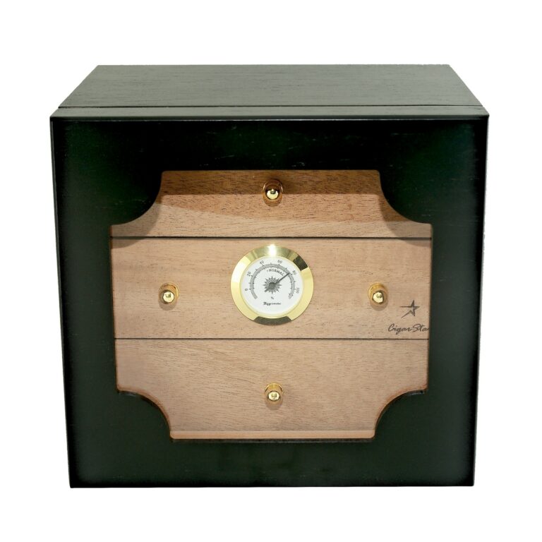 Unique 3 Drawer Cigar Humidor with Executive Edge | Cigar Star