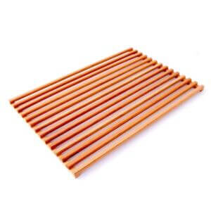 Spanish cedar flow rack