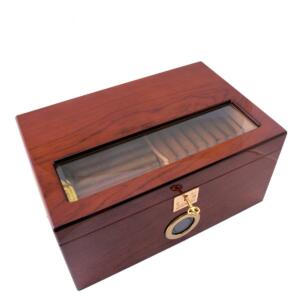 The Lexington glass lid/top humidor