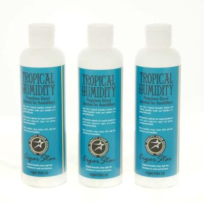 Cigar Star's Tropical humidity propylene glycol solution for humidors
