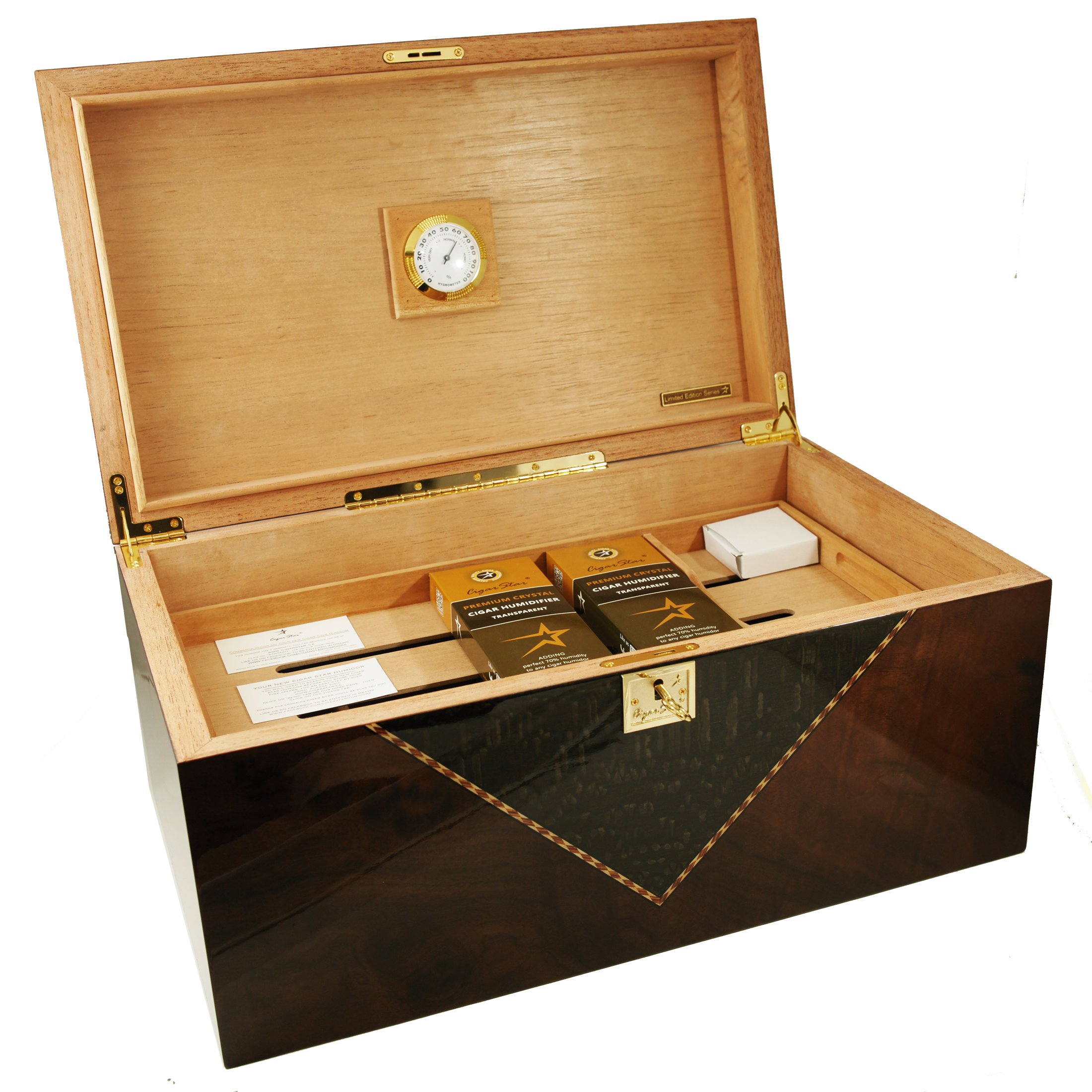 Colossal Royal 350400 Limited Edition Cigar Humidor with electronic
