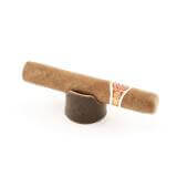 Leather cigar rest