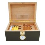 Black Cigar humidor for 100 cigars Cigar Star
