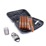 full grain leather cigar case
