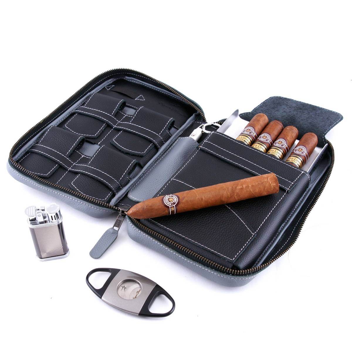 FULL-GRAIN LEATHER CIGAR CASE | Leather Cigar Case | Canada
