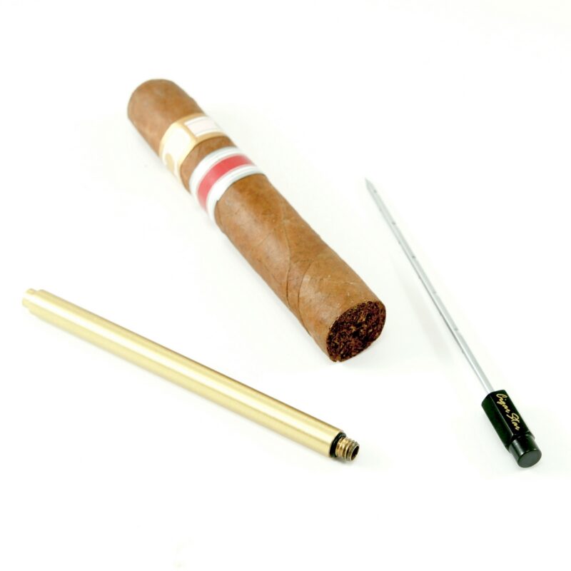 Perfect draw cigar tool