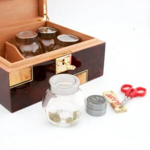 Weed humidor storage from Cigar Star