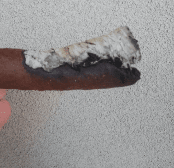How to create an even burn on a cigar.
