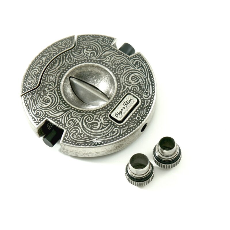 Best V cut cigar cutter and punch comb