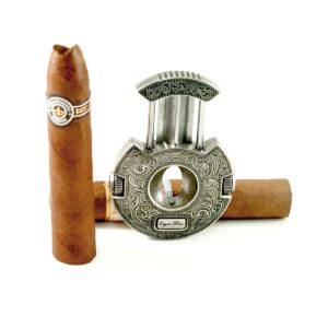 Best V cut cigar cutter and punch comb