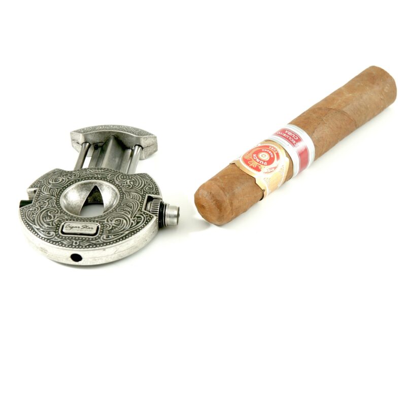 Best V cut cigar cutter and punch comb