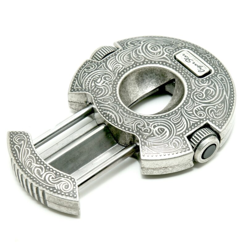 Best V cut cigar cutter and punch comb