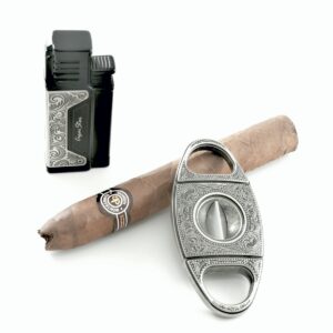 V cut cutter and lighter