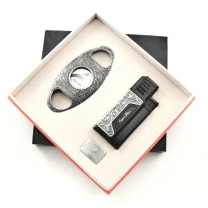 cigar cutter lighter gift set