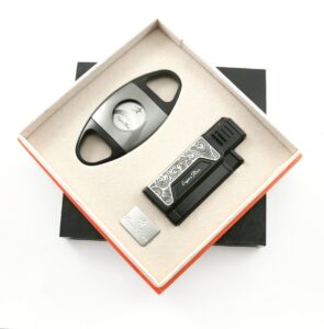 Perfect cutter lighter with punch gift set
