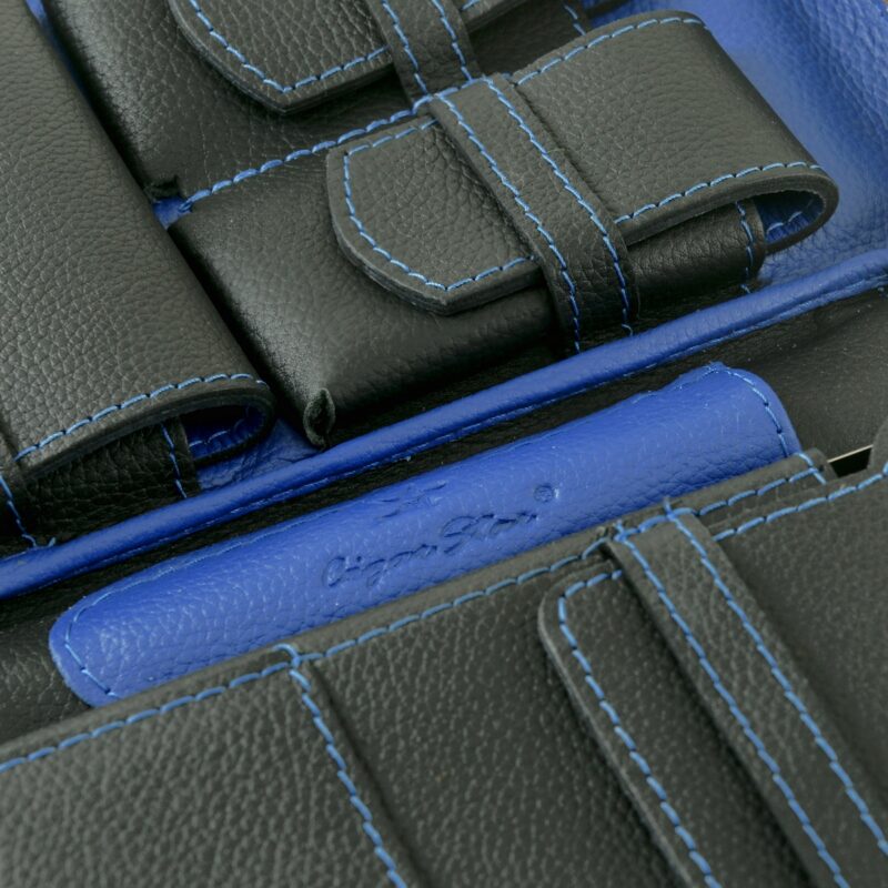 blue cigar case