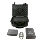 Cigar Star 15 cigar travel humidor gift set
