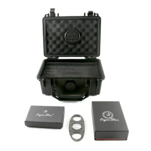 Cigar Star 15 cigar travel humidor gift set