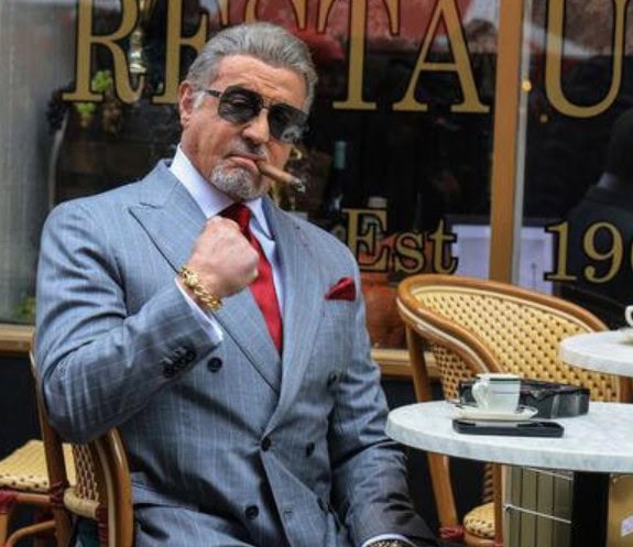 Sylvester Stallone cigar