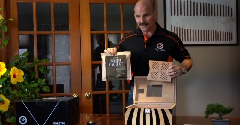 How to sean your humidor with Boveda